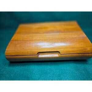 Mid-Century Modernist Sculptural Teak Jewelry Box Scandinavian Danish